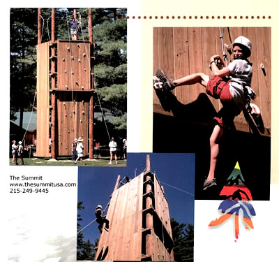 Outdoor Rock Climbing Tower